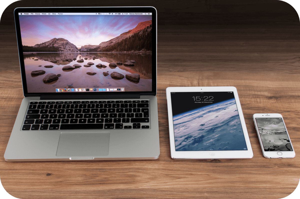 different devices that could be used to sell and access downloadable products