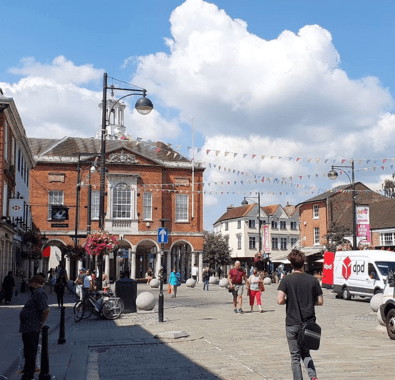 High wycombe high street