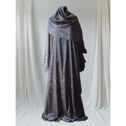 Perfect Gift Introducing our elegantly crafted Prayer Gown, designed for comfort, modesty, and ease of wear. Made from premium satin fabric, soft and flowing, it ensures comfort during your sacred moments. Why You’ll Love It✔️ One Size Fits All – Comfortable and modest for every body type.✔️ Wide & Loose Flowing Design – Graceful coverage with elegance.✔️ Premium Satin Fabric – Smooth, soft, and luxurious.✔️ Elasticated Wrists – Keeps sleeves neat while allowing free movement.✔️ Attached Scarf – Securely drapes without the need for pins.✔️ Elegant Design – Subtle shine and flowing silhouette for timeless elegance.✔️ Available Colours – Black, Cream, Brown, Light Blue, Pinkish Taupe. A perfect blend of modesty, comfort, and elegance &mdash; ideal for daily prayers or special occasions.