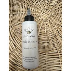 Islamic gifts  Calendula Horsetail Hair Oil – Strengthening Hair & Scalp Oil for Growth, Hydration, and Soothing Scalp Care – Sunnah Hair Care – Islamic Hair Oil at Riwaya