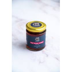 Perfect Gift Taif Rose Honey&nbsp; is harvested in the mountains of Al-Shifa and Al-Hada, Saudi Arabia. Before the roses are picked, the bees travel from flower to flower, collecting the rare and precious nectar of these roses, for our unique and precious Taifi rose, Honey. This honey is not to be confused with other floral kinds of honey, abundantly available in supermarkets across the world. Unlike other floral honey, this honey is not infused with the flavor or scent of the Taif rose. Rather, the bees who produce this honey, feed exclusively from this rose, in order to produce this prestigious, totally unique, extremely nutritious, and luxurious honey. The taste, color, and scent of this honey are truly unlike any other. Taste: like Turkish Delight Benefits: * Powerful antidepressant properties * Relieves spasm of involuntary muscle activity * Boosts testosterone * Promotes fertility * Antiviral * Antibacterial * Antiseptic * Anti-inflammatory * Antispasmodic * Aphrodisiac &nbsp;