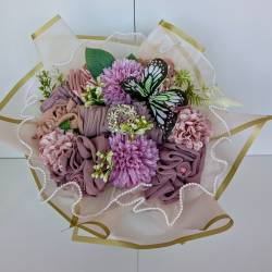Islamic gifts  Pink Chiffon Handmade Hijab Bouquet | Islamic Gift Eid/Ramadan Gift | Umrah/Hajj Gift | Luxury Islamic Gift | Islamic Gifts | Islamic Handmade Gift for Her, Mother, Daughter, New Muslim, Muslim Revert, Sister or Friend | Luxury Hijab Bouquets Gifts at Riwaya