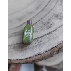 Perfect Gift Handmade item Materials: clay, brass  Palestinian olive oil bottle inspired pin