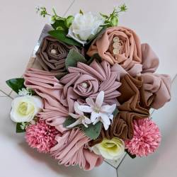 Islamic gifts  Hat Box Hijab Bouquet - Islamic Gift For Birthday, Umrah, Hajj, Graduation, Eid, Muslim Revert, New Muslim - Hijab Bouquet For Her, Daughter, Wife, Sister, Mother at Riwaya