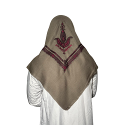 Perfect Gift Al Hibah – The Shemagh of PrestigeDeep brown with bold red embroidery, Al Hibah is a statement of strength, dignity, and timeless presence.