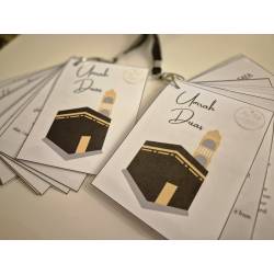 Islamic Gifts Umrah Dua Cards - Umrah Dua Cards - Umrah Essentials - Umrah Gifts - Islamic Dua - Islamic Dua Cards - Islamic Gifts at Riwaya