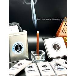 Islamic Gifts Oud Incense Sticks by Oud Al Xeyn – Bukhoor Sticks with 1 hour burn time - Islamic Bukhoor Sticks - Long lasting Bukhoor - Islamic Home fragramce - Islamic Home Gifts - Nikkah Gifts at Riwaya