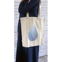 Perfect Gift Introducing our exquisite Ramadan-themed tote bag, crafted from 100% organic cotton. This eco-conscious accessory honours the sacred observance of Ramadan with its symbolic design. At the heart of this tote bag lies a profound message, captured in a single drop of water meticulously crafted from words intricately associated with Ramadan. From "fasting" to "prayer," "patience" to "spirituality," each word intertwines to form the essence of this holy month within the outline which reads "No, not even water. Not a single drop." This poignant reminder echoes the solemn commitment of Ramadan, where devout believers abstain from all forms of nourishment, including water, from dawn until dusk. It's a testament to the unwavering dedication and discipline observed during this period of spiritual introspection and purification. Its durable organic cotton construction ensures both style and sustainability, making it a companion for everyday errands or special Ramadan gatherings. Embrace the essence of Ramadan with every carry, and let this tote bag serve as a reminder of the profound spiritual journey undertaken during this blessed month. Available in Natural or Navy