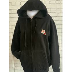 Perfect Gift Introducing our exclusive Olives & Poppies Zip Hoodie.&nbsp; The focal point of this unique hoodie is a small captivating image featuring a delicate arrangement of poppies and olives wrapped in paper, adorned with a keffiyeh-inspired design. The rich symbolism of poppies and olives, coupled with the keffiyeh pattern, creates a visual narrative advocating for peace in solidarity with the people of Palestine. Available in sizes small - xxl Small -&nbsp;38" / 96cm Medium&nbsp;- 40/42"&nbsp; / 101cm/106cm Large&nbsp;- 42/44" /&nbsp;106cm/111cm XLarge&nbsp;- 44/46" /&nbsp;111cm/116cm XXLarge&nbsp;- 46/48" / 116cm/121cm  N.B: As all apparel is printed in-house please allow up to 2 weeks for delivery. Should you need the items sooner, please contact us and we do our best to help you Insha Allah