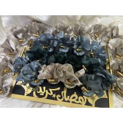 Islamic Gifts Frankincense Bukhoor & Musk Rose Oil - Ramadan/Eid Favours - Islamic Fragrance - Wedding Favours at Riwaya