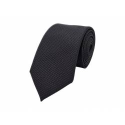 Perfect Gift DESCRIPTION A timeless design by SI. This black tie with white specks will provide an elegant look to your formal attire. Also available in other colours.&nbsp; Width: 7.5 cm MATERIAL AND CARE Material information: 100% Microfiber