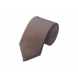 Perfect Gift DESCRIPTION A classic houndstooth design by SI. This bronze and navy-toned tie will inject personality into your formal attire. Also available in other colours.&nbsp; Width: 7.5 cm MATERIAL AND CARE Material information: 100% Microfiber