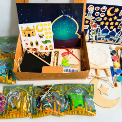 Islamic gifts  Personalized Eid Mubarak Gift Box for Boys – Kids Toys, Treats & Gifts – Islamic Holiday Gift Set – Eid Present for Children – Muslim Kids Gifts – Islamic Gifts For Children | Eid Surprise at Riwaya