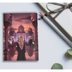 Islamic gifts  Ramadan Card - Islamic Card - Mosque Theme Card at Riwaya