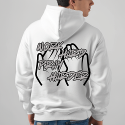 Perfect Gift This religious hoodie with a 'work hard pray harder' design is perfect for those looking for a cozy and stylish way to show their faith and motivation. It provides warmth and comfort while making a bold statement. Ideal for adults who want to stay warm and inspired during the fall and winter seasons.Product features- 50% cotton, 50% polyester for a strong and smooth fabric- Adjustable hood with drawstring for a customizable fit- Spacious kangaroo pouch pocket to keep hands warm- DTF sleeve prints for high-quality design- Ethically sourced and produced in BangladeshCare instructions- Tumble dry: medium- Iron, steam or dry: low heat- Do not dryclean- Machine wash: cold (max 30C or 90F)- Non-chlorine: bleach as needed
