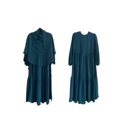 Perfect Gift 2-Piece Abaya and Khimar Set – MardhiyyahWrap your little Muslimah in elegance and modesty with our beautifully designed Mardhiyyah set. Thoughtfully designed for comfort, ease, and full coverage, it’s  perfect for daily wear or special occasions, this 2-piece outfit ensures comfort, coverage, and style.Easy-to-wear Khimar: One-piece design with an integrated bonnet that ties at the back, staying secure throughout the day.Practical Abaya: Features a round neckline and elasticated cuffs for a comfortable, child-friendly fit.Modest & Stylish: A beautifully flared abaya paired with a matching khimar for a polished, coordinated look.A modest set you can trust—designed to help your child feel confident, covered, and comfortable.