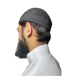 Perfect Gift Al Aswad – The Black Kufi of StrengthCrafted from Egyptian cotton, Al Aswad carries timeless dignity and heritage. A bold symbol of tradition and honor.