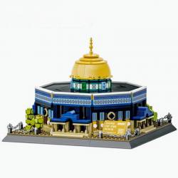Perfect Gift The Dome of the Rock, also known as Qubbat al-Sakhra in Arabic  983  pcs  Bricks&nbsp; &nbsp; Size: 27.2 x 19.6 cm&nbsp;  Suitable for ages - 6+ &nbsp; Manual Instructions included&nbsp;  Introducing the “DOME OF THE ROCK Qubbat al-Sakhra”  The Dome of the Rock holds great religious importance for Muslims worldwide. The Dome of the Rock is a masterpiece of Islamic architecture and is renowned for its stunning beauty. It combines elements of Byzantine, Persian, and Umayyad architectural styles. The structure is characterized by its large golden dome, intricate tile work, colorful mosaics, and ornate calligraphy.  This set will provide hours of fun and enjoyment for children and adults alike.&nbsp;