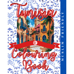 Perfect Gift LATEST EDITION – Improved pages and new designs Immerse yourself in Tunisia, a land of turquoise coasts, historic medinas, ancient architecture, and rich Islamic heritage. This Muslim-friendly colouring book is perfect for all ages, from children to adults, featuring carefully crafted pages that celebrate North African beauty, culture, and creativity. Inside the Book:All pages contain no eyes or facial features, making them suitable for Muslims! You’ll find a mix of detailed and simpler scenes, so whether you’re in the mood to focus or unwind, there’s something for everyone. Features:• High-quality, single-sided pages to prevent bleed-through• A variety of detailed and easy designs to suit every skill level• Meaningful and fun patterns that spark joy and imagination• Muslim-friendly – with no eyes or facial features Educational Value:• Learn about Tunisia through culturally rich designs• Explore its art, history, and Islamic roots in an engaging way• Encourages mindfulness, creativity, and cultural understanding Additional Information:• Perfect for colouring with markers, crayons, or coloured pencils• Ideal for cosy evenings, Eid gifts, or homeschooling• A thoughtful present for anyone who loves North African culture or Islamic art Celebrate tradition, mindfulness, and beauty with this unique Tunisia-themed colouring book. Designed for all ages and abilities, it’s the perfect way to explore the heart of North Africa while staying true to Islamic values. Follow us on Instagram: @barakahcolouring.co