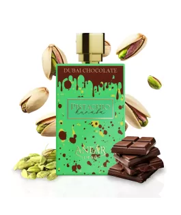 Perfect Gift  Pistachio Kunafa Dubai Chocolate Perfume by Anfar 1950 – 80ml Extrait de Parfum Viral Gourmand Perfume | Sweet Pistachio, Kunafa & Chocolate | Long-Lasting Arabic Luxury Fragrance Indulge in the viral&nbsp;Pistachio Kunafa Dubai Chocolate Perfume by Anfar 1950, a decadent&nbsp;80ml Extrait de Parfum&nbsp;that’s captivating fragrance lovers across the UK. Part of Anfar’s luxurious gourmand creations, this unisex perfume transforms the iconic Middle Eastern dessert into an unforgettable scent experience. The fragrance opens with the&nbsp;nutty warmth of roasted pistachio&nbsp;drizzled in a&nbsp;sweet caramel glaze. At its heart, the scent reveals&nbsp;golden kunafa crust, creamy saffron, and delicate rose petals, blending rich sweetness with floral elegance. Finally, the base settles into the irresistible depth of&nbsp;dark Dubai chocolate, smooth vanilla oud, and amber musk, leaving behind a long-lasting, sensual trail. With its extrait concentration,&nbsp;Pistachio Kunafa Dubai Chocolate&nbsp;offers&nbsp;8–12 hours of wear&nbsp;and a&nbsp;moderate to strong projection, making it perfect for evening wear, special occasions, or whenever you want to stand out with a&nbsp;signature gourmand oud fragrance. Fragrance Notes Top Notes:&nbsp;Roasted Pistachio, Caramel GlazeHeart Notes:&nbsp;Kunafa Crust, Creamy Saffron, Rose PetalsBase Notes:&nbsp;Dark Dubai Chocolate, Vanilla Oud, Amber Musk Why It’s Viral & Loved in the UK: Viral TikTok favourite – the pistachio fragrance everyone is talking aboutUnique gourmand oud blend – pistachio, kunafa, chocolate & saffronUnisex appeal – perfect balance of sweetness and depth for men & womenExtrait strength – long-lasting indulgence with strong sillageArabic luxury – crafted with Middle Eastern inspirationGift-ready bottle – ideal for collectors and fragrance lovers Perfume Details Concentration:&nbsp;Extrait de Parfum&nbsp;(80ml)Longevity:&nbsp;8–12 hoursSillage:&nbsp;Moderate to strongCategory:&nbsp;Gourmand Oriental Oud Perfume (Unisex) Why Choose&nbsp;Pistachio Kunafa Dubai Chocolate Perfume&nbsp;from Oudh Shop? Extrait de Parfum Concentration:&nbsp;Offers a higher concentration of fragrance oils for a more intense and enduring scent.Unisex Appeal:&nbsp;Crafted to suit both men and women, making it a versatile addition to any fragrance collection.Elegant Packaging:&nbsp;Presented in a sophisticated 100ML bottle, reflecting the luxury within.Trusted UK Retailer:&nbsp;Oudh Shop provides reliable shipping and customer service tailored to UK customers. This exquisite perfume opens with the nutty warmth of pistachio, melts into the golden crunch of kunafa infused with floral hints, and settles into a decadent base of velvety chocolate and deep oriental woods. Why You’ll Love It:✔ Ultra-luxurious gourmand profile✔ Unisex appeal with a Middle Eastern twist✔ Long-lasting, rich, and layered dry down Crafted in the UAE, this is more than just a perfume &mdash; it’s a sensory journey through the heart of Dubai’s dessert culture, bottled with elegance and tradition.