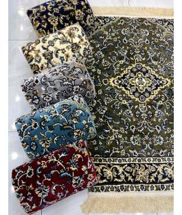 Islamic gifts Al Rawdah Prayer Mat  Luxurious Comfort from Madina - 70 x 110 cm - Al Rawda Authentic Prayer Mat - Soft Prayer Mat - Islamic Prayer Rug - Eid/Ramadan Prayer Mat - Hajj/Umrah Gifts - New Muslim Gifts at Riwaya