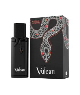 Perfect Gift       Vulcan Black Friday Limited Edition 100ml Eau De Parfum by French Avenue is a daring, high-impact fragrance crafted for men and women who embrace intensity and dark refinement. The fragrance opens with an energising clash of cinnamon, crisp apple, and rich saffron, creating a spicy, vibrant introduction. At the heart, smoky leather dominates with undeniable strength, softened just slightly by a deep, mysterious rose. As the scent matures, papyrus, musk, patchouli, and earthy moss form a powerful, grounded base that leaves a lingering, smoky trail built for long-lasting presence and allure.        Fragrance Profile   Top notes: Saffron, Apple, Cinnamon  Heart notes:  Leather, Rose   Base notes:  Papyrus, Patchouli, Musk, Moss