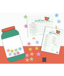 Perfect Gift Welcome and thanks for visiting us ⭐️ This product includes two PDF formats:**an A3 poster and A4 version.**This digital duo is comprehensive set of tools that will**nurture positive habits**Easily track progress**assign tasks**monitor activities**through a Behavior Chart, Daily Chore Chart, Salah and Azkar Tracker, while motivating with a rewarding star-based system.