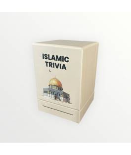 Perfect Gift Islamic Trivia Cards 150 Questions Across 6 Exciting Categories: Seerah – Discover the inspiring life of Prophet Muhammad (peace be upon him).Quran – Test your knowledge of Allah’s divine Book.Hadith – Learn and reflect on the sayings of the Prophet (peace be upon him).Dua – Strengthen your understanding of beautiful daily supplications.Jannah – Inspire your heart with uplifting questions about Paradise.General Islamic Knowledge – Explore a variety of fascinating Islamic topics. What Makes It Special: For All Ages and Levels – Engaging for kids, teens, and adults alike.Interactive and Educational – Perfect for family game nights, Islamic study sessions, or as a meaningful gift.Build Your Knowledge and strengthen Your Iman – All while having fun and making learning enjoyable.