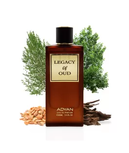 Perfect Gift Legacy of Oud by Adyan – 100ml Eau de Parfum | Unisex Arabic Oud Fragrance Step into a world of timeless luxury with Legacy of Oud by Adyan, a captivating unisex Eau de Parfum that blends traditional Arabic perfumery with modern sophistication. This bold fragrance opens with rich, smoky agarwood, balanced by the sweetness of raspberry and the mystical depth of incense. As it develops, rose and benzoin unfold at the heart, creating a warm, resinous floral core. The scent settles into a powerful base of amberwood, saffron, and birch, offering a long-lasting, woody finish with a smooth, spicy edge. Perfect for both men and women, Legacy of Oud is designed for those who appreciate depth, elegance, and performance in their fragrance collection. Fragrance Notes Top Notes: Agarwood (Oud), Raspberry, IncenseMiddle Notes: Rose, BenzoinBase Notes: Amberwood, Saffron, Birch Fragrance Type: Oriental Floral Concentration: Eau de Parfum (highly concentrated for extended wear) Longevity: Long-lasting (6–10 hours depending on skin type) Sillage: Moderate to strong projection Why Choose Legacy of Oud from Oudh Shop? 100% Authentic Adyan Fragrance – sourced directly from trusted suppliers.Long-Lasting Performance – Eau de Parfum strength ensures all-day wear.Elegant Packaging – perfect for personal use or as a luxury gift.Unisex Appeal – a refined blend suited for both men and women.Exclusive UK Shipping – fast, reliable delivery across the United Kingdom.Top-rated Arabic Fragrance Retailer – trusted by oud lovers nationwide. Legacy of Oud by Adyan is more than a fragrance—it’s a signature of strength, sensuality, and sophistication. Whether you’re enhancing your personal collection or searching for a luxurious gift, this oud-based EDP delivers richness, depth, and long-lasting presence. Order now from Oudh Shop and experience the legacy of true Arabian perfumery.