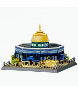 Perfect Gift The Dome of the Rock, also known as Qubbat al-Sakhra in Arabic  983  pcs  Bricks&nbsp; &nbsp; Size: 27.2 x 19.6 cm&nbsp;  Suitable for ages - 6+ &nbsp; Manual Instructions included&nbsp;  Introducing the “DOME OF THE ROCK Qubbat al-Sakhra”  The Dome of the Rock holds great religious importance for Muslims worldwide. The Dome of the Rock is a masterpiece of Islamic architecture and is renowned for its stunning beauty. It combines elements of Byzantine, Persian, and Umayyad architectural styles. The structure is characterized by its large golden dome, intricate tile work, colorful mosaics, and ornate calligraphy.  This set will provide hours of fun and enjoyment for children and adults alike.&nbsp;