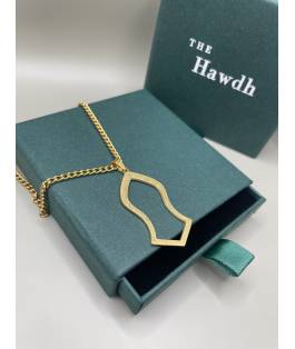 Islamic Gifts The Na’l Muhammadi Necklace | Prophetic Sandal - Includes Free Luxury Premium Gift Box - Islamic Jewellery - Islamic Gift for Her, Mother, Sister or Friend - Prophet Muhammad Sandal Necklace at Riwaya